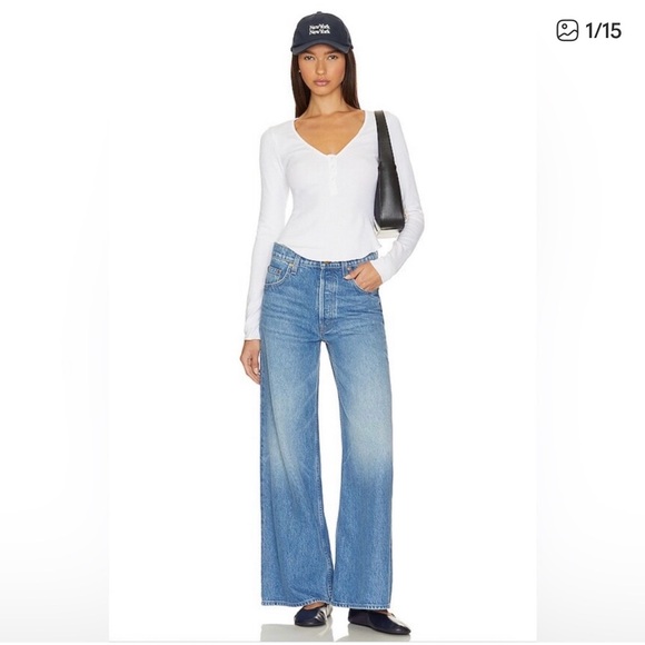 MOTHER Denim - MOTHER SNACKS! The Mid Rise Double Dip Nerdy